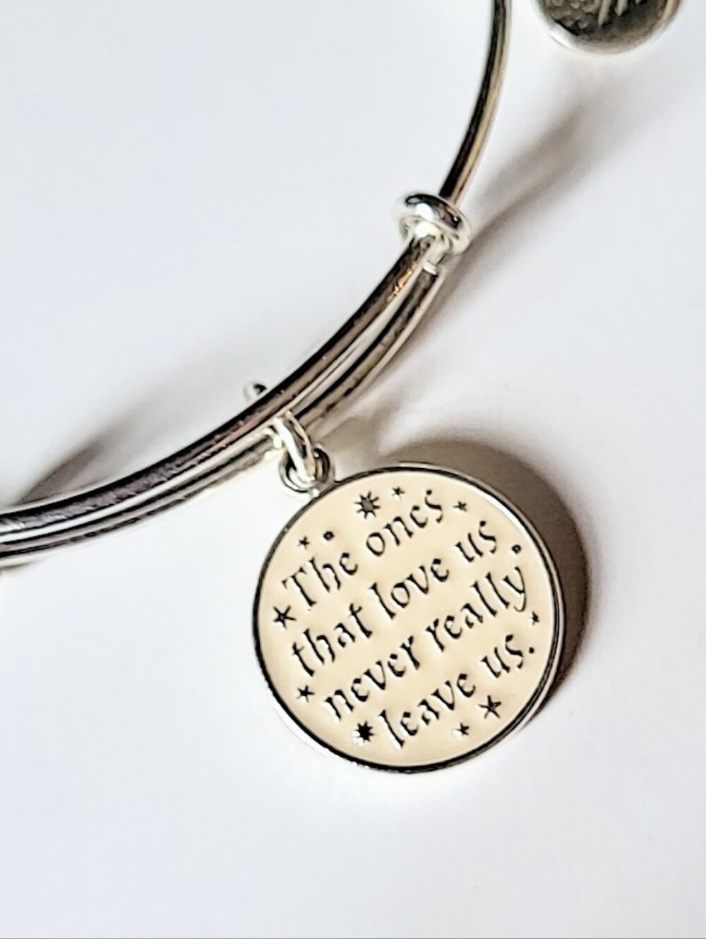 Alex and Ani Harry Potter Enamel Charm Bangle Bracelet "The Ones That Love Us"